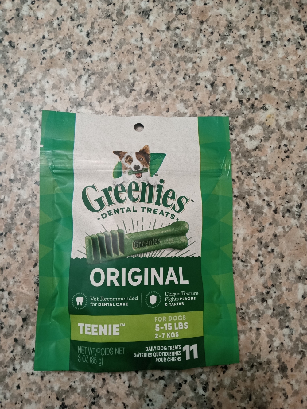 Original Teenie Dental Treats for Dogs - Green